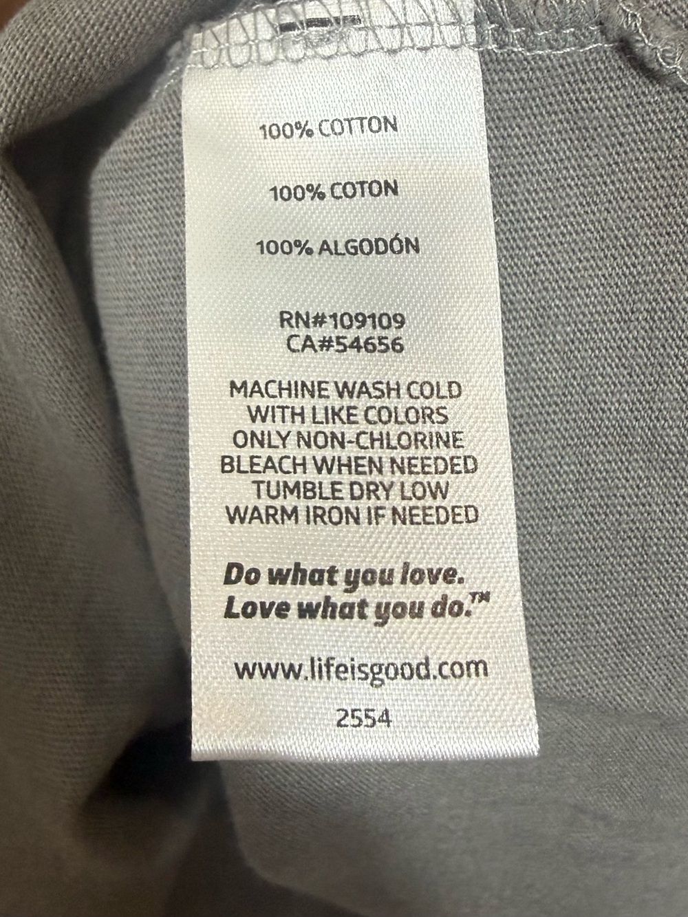 NWT Life Is Good XXL Gray Go Places Jeep Graphic Long Sleeve V Neck Tee - Picture 6 of 9